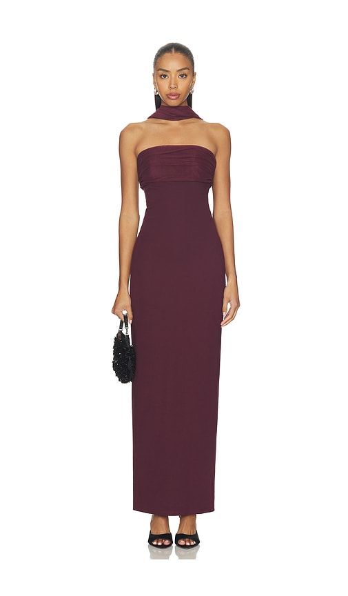 Tierra Maxi Dress by superdown in Plum