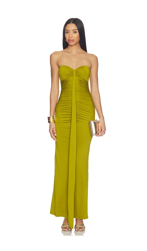 Mira Maxi Dress by superdown in Pear Green