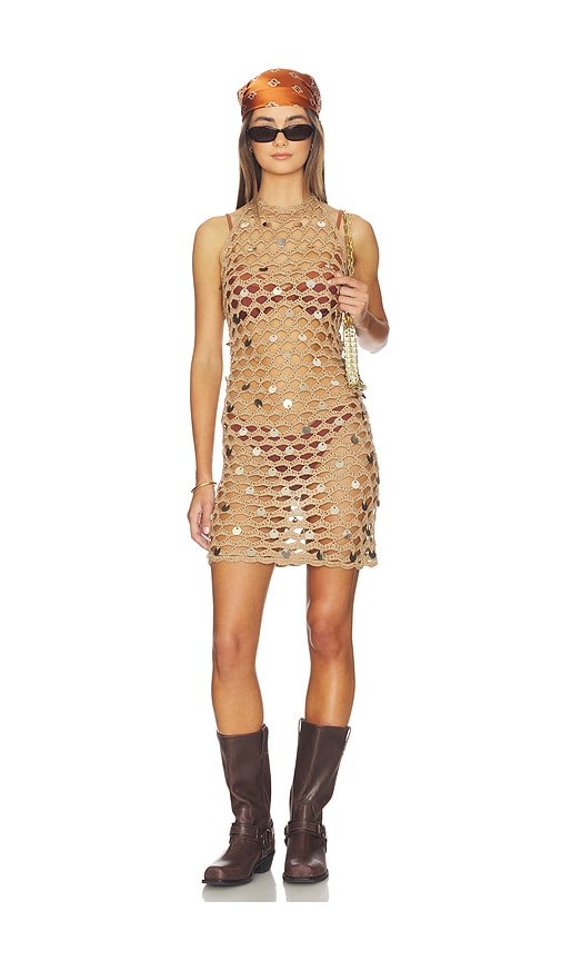 Kippa Halter Mini Dress