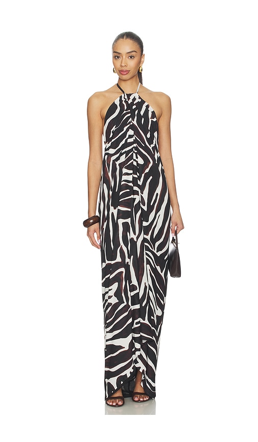 superdown Jaslynn Halter Maxi Dress