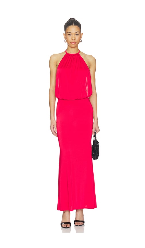 superdown Liesel Halter Maxi Dress
