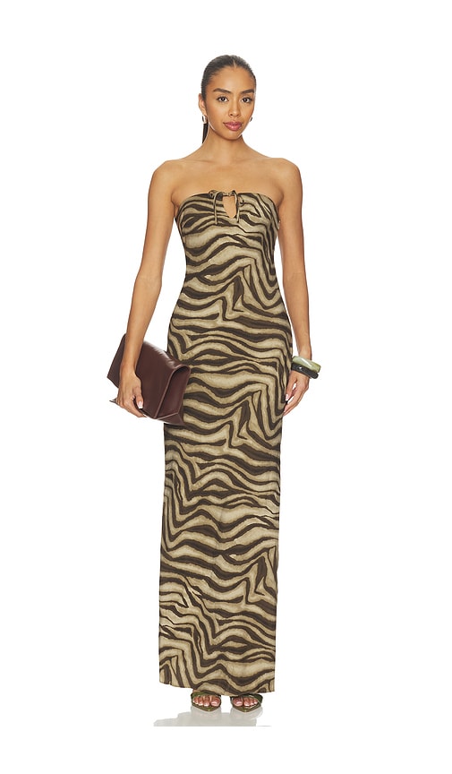 superdown Riya Strapless Maxi Dress