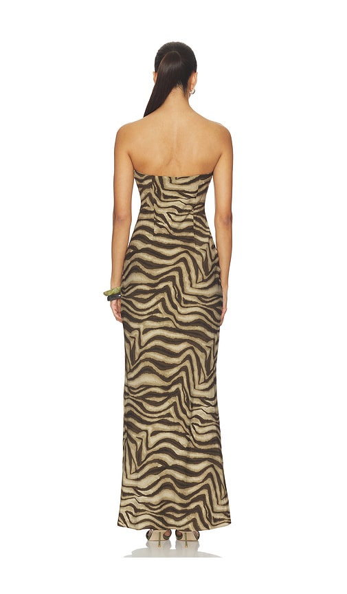  Superdown Kleid Riya In Brown. Größe Xxs. Also In Xs, S, M, L, Xl. 