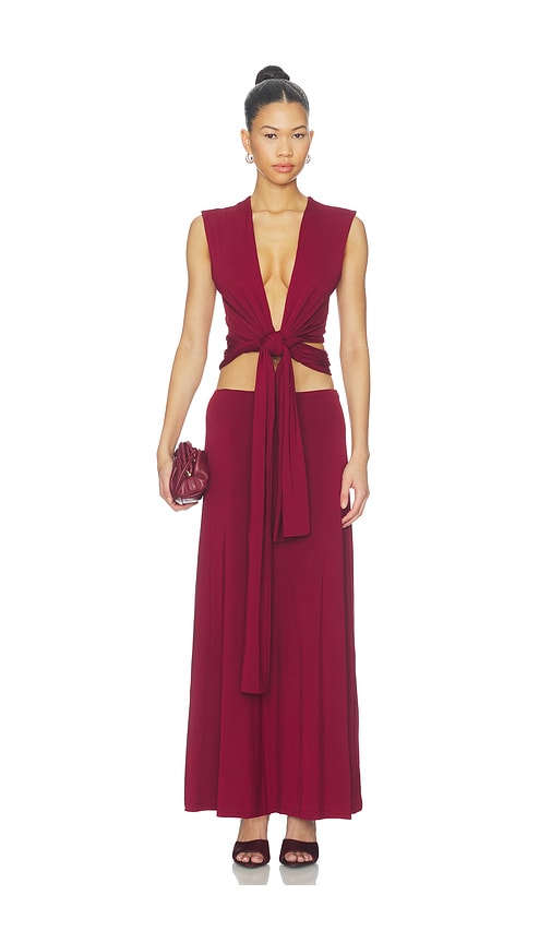 Azura Maxi Skirt Set