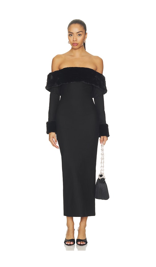Harlyn Midi Dress by superdown in Black