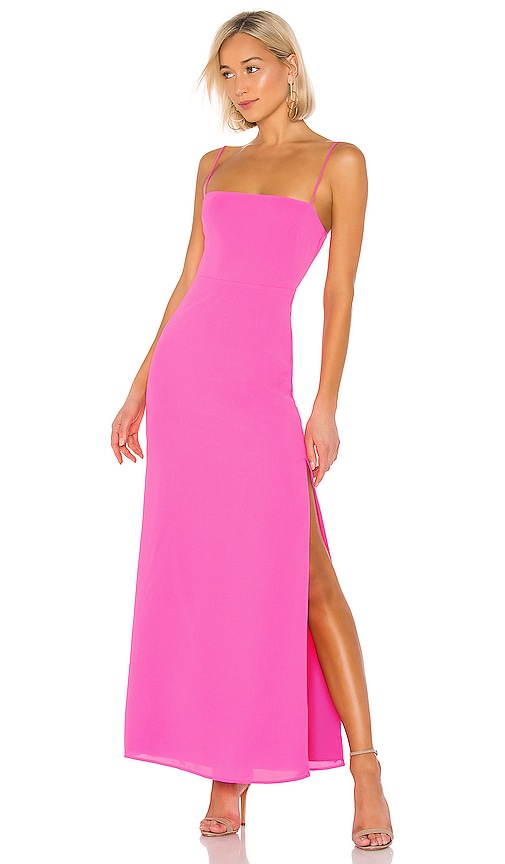 superdown Addison Maxi Dress in Pink ...