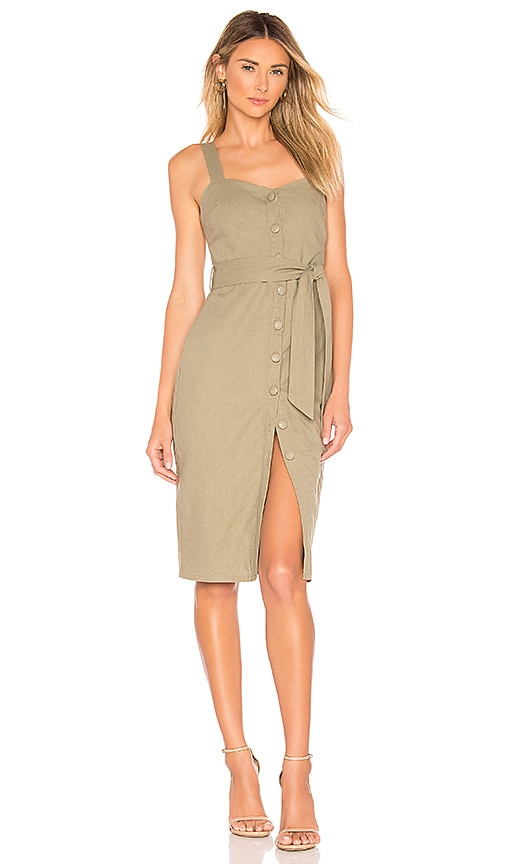 Hailey Button Front Dress