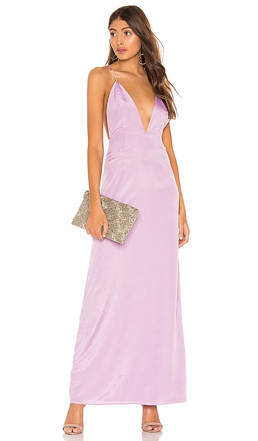 ROBE MAXI DÉCOLLETÉ AZITA