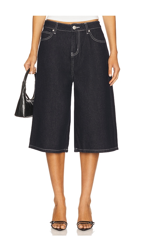 Finley Oversized Short in Blue. - size L (also in M, S, XL, XS, XXS) - superdown - Modalova