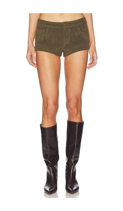 superdown Frannie Faux Suede Short