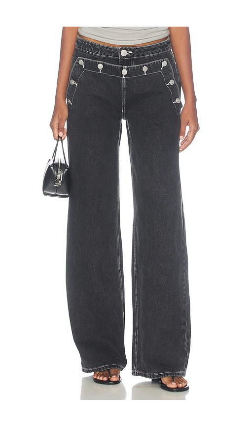 Geana Jean by superdown in Dark Denim Wash