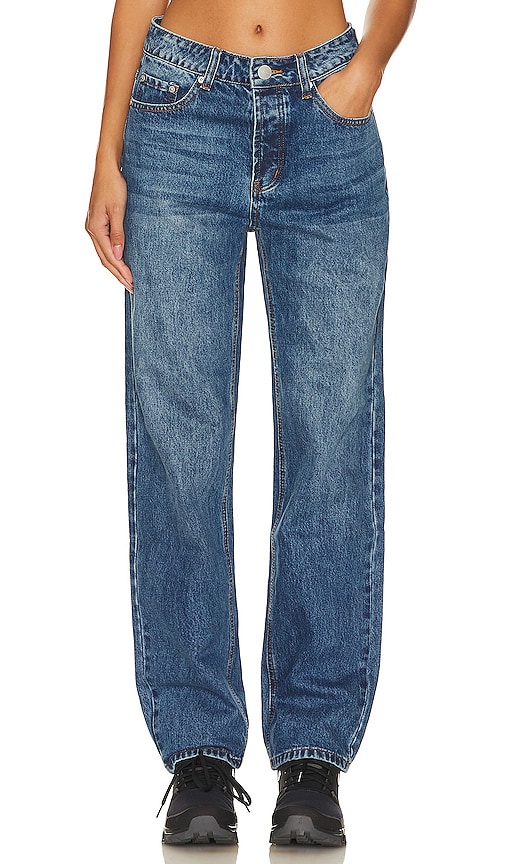 Superdown Jeans Lanie In Blue Wash