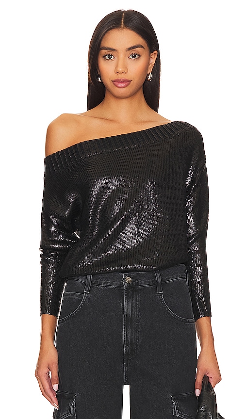 Marla Sweater in Black. - size L (also in M, S, XS) - superdown - Modalova