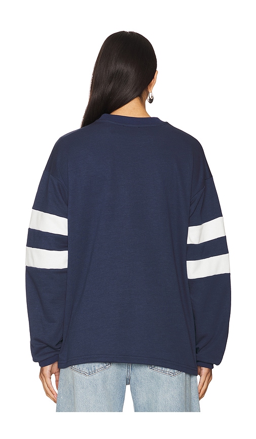  Superdown Rundhalsshirt Jordy In Navy. Größe Xs. Also In S. 