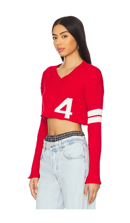 Superdown Dorthie Sweater In Red