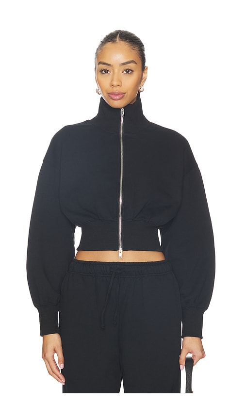 superdown Branka Zip Up Jacket in Black. - size L (also in M, S, XL, XS, XXS)