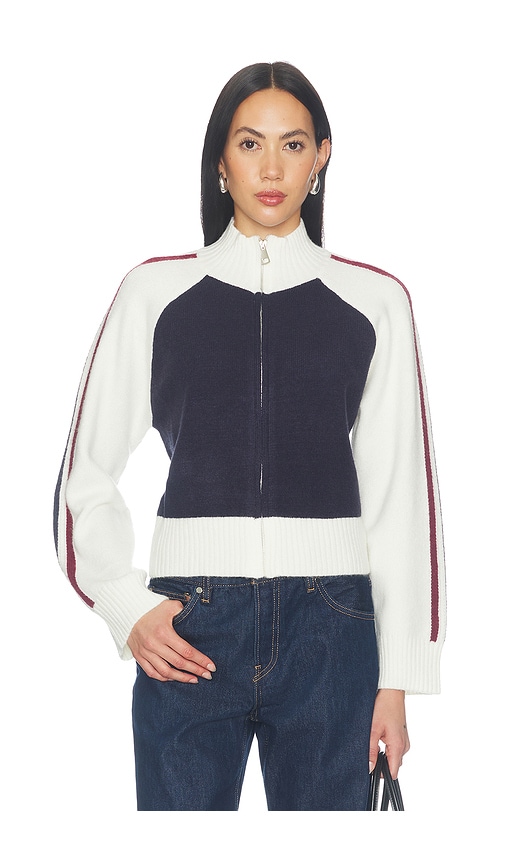 Daniella Knit Jacket by superdown in Navy