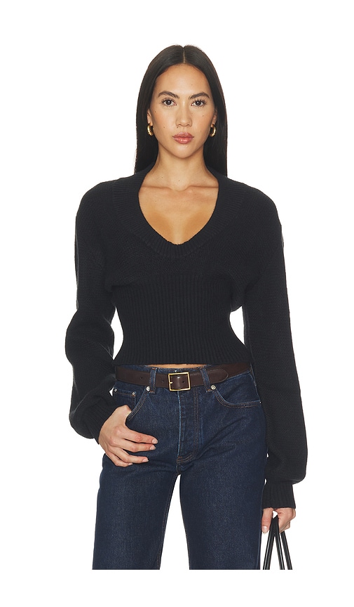 Bader Sweater by superdown in Black