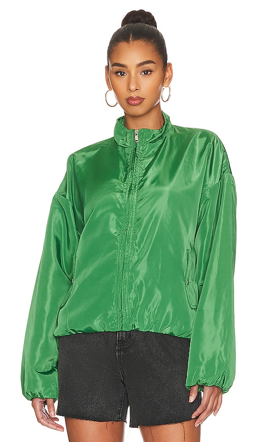 Shop Superdown Akari Jacket In Green