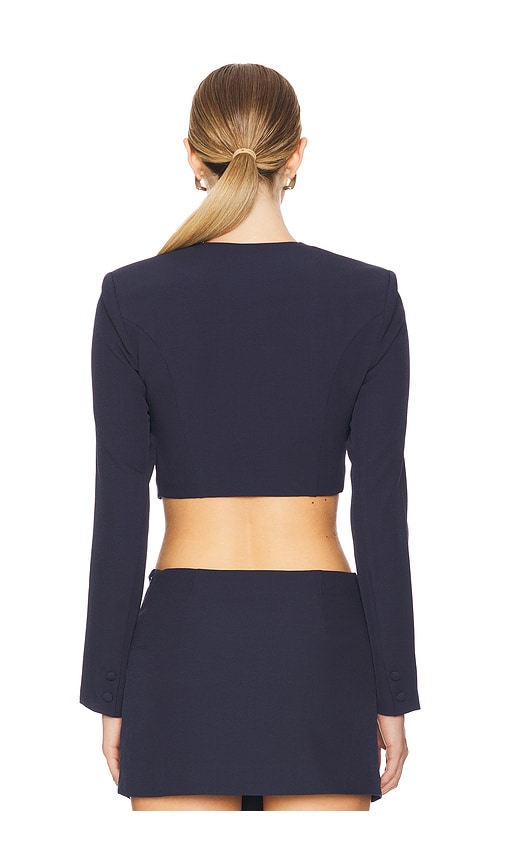  Superdown Jacke Tarryn In Navy. Größe S. Also In M. 