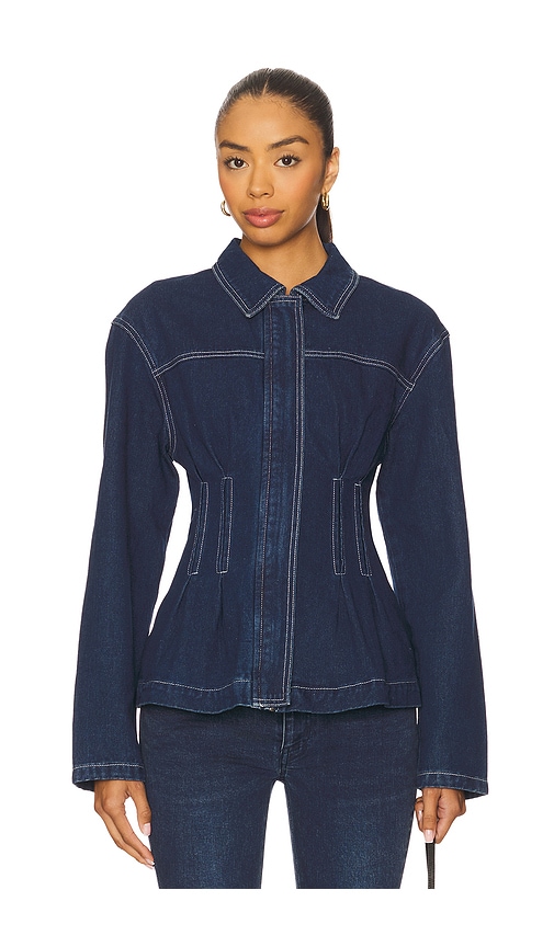 Marina Denim Jacket in Blue. - size L (also in M, S, XL, XS, XXL, XXS) - superdown - Modalova