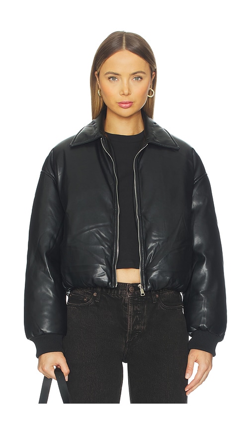 superdown Sanja Faux Leather Jacket