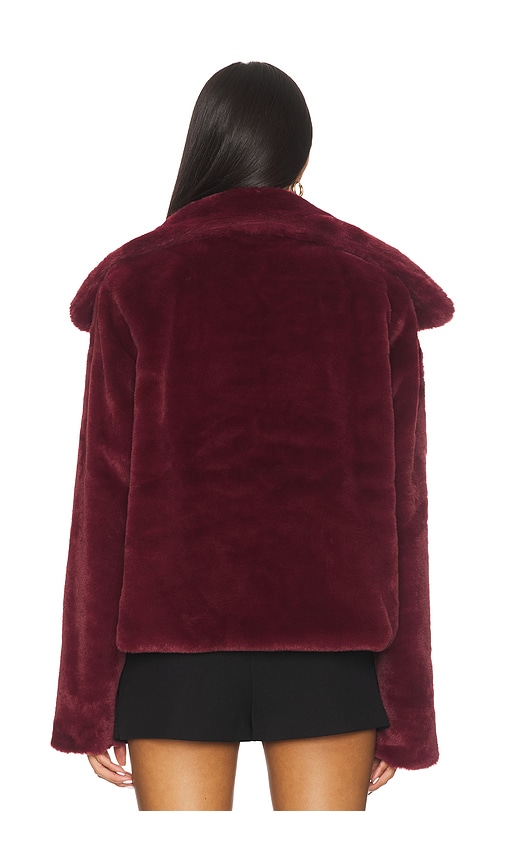  Superdown Mantel Willow In Burgundy. Größe Xs. Also In Xxs, S, M, L. 