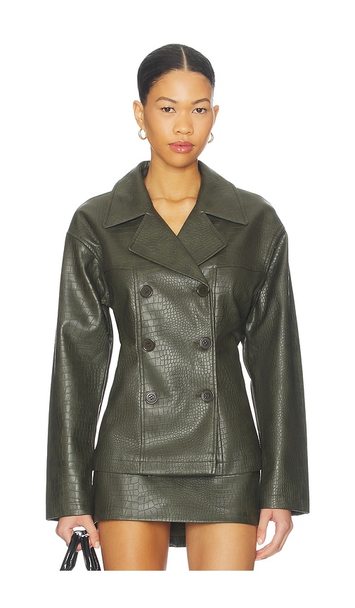 superdown BLOUSON CAROLINE en Olive Taille L Also en S XS M 106 €