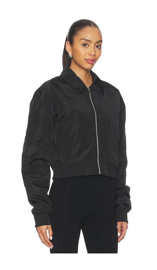 Superdown Mallory Bomber Jacket In Black