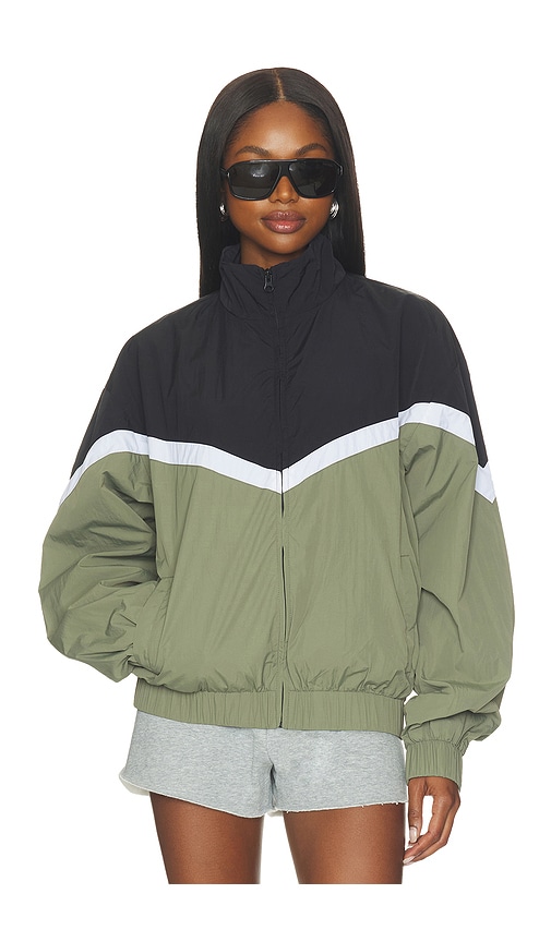 Liberty Track Jacket by superdown in Olive
