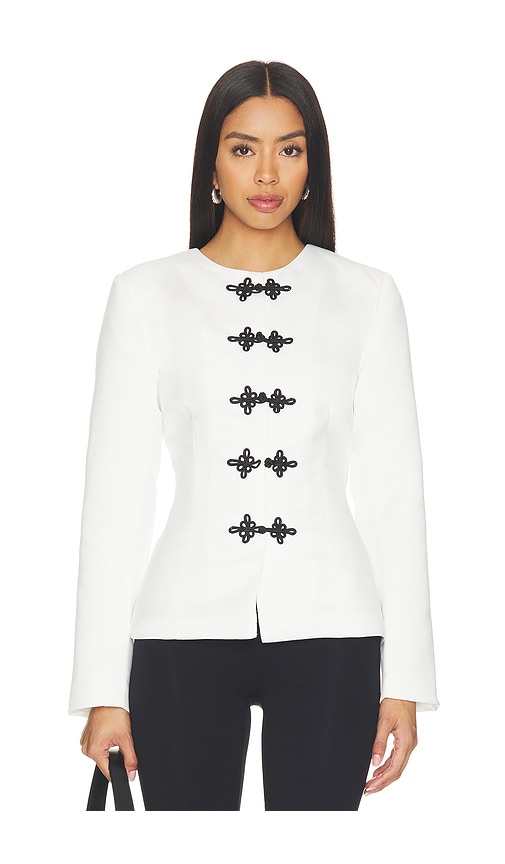 Kimber Jacket by superdown in Ivory