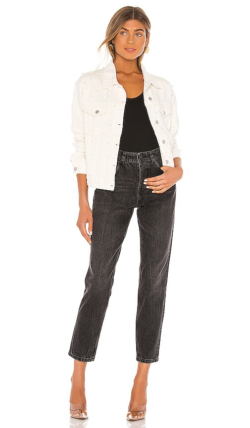 superdown pearl denim jacket