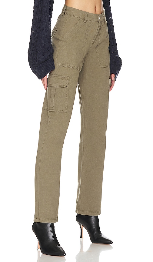 Shop Superdown Adina Cargo Pant In Army