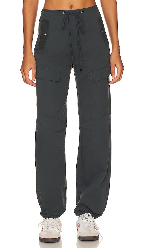 Shop Superdown Beck Cargo Pant In Charcoal