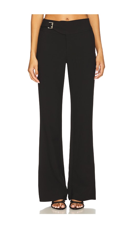 Jessica Bootcut Pant in Black. - size XXS (also in L, M, S, XS)