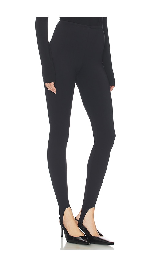 Superdown Tyla Stirrup Pant In Black