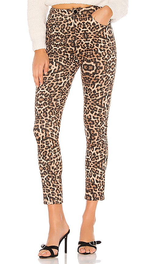 cheetah high waisted pants