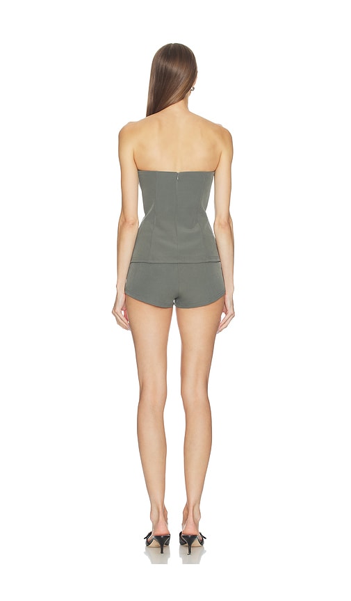  Superdown Set Mit Shorts Daija In Grey. Größe Xs. Also In S, M, L, Xl. 