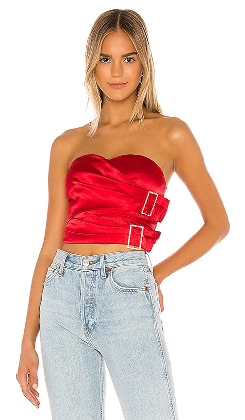 Trixie Strapless Bustier Top