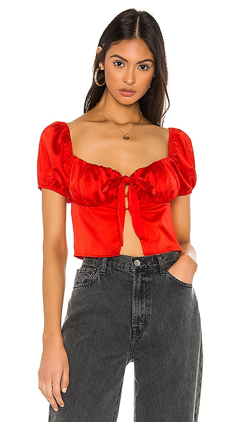 Lesley Tie Front Top