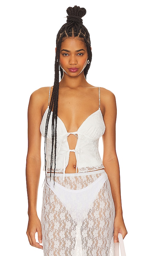 Cami top with lace  Revolve On-Trend Clothing