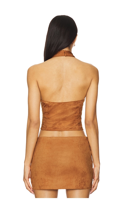  Superdown Oberteil Delphi In Tan. Größe Xs. Also In Xxs, S, M, L, Xl. 