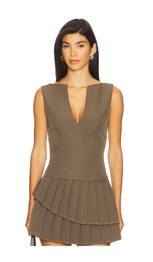 Marlowe Top in Grey. - size XS (also in L, M, S, XL, XXS)