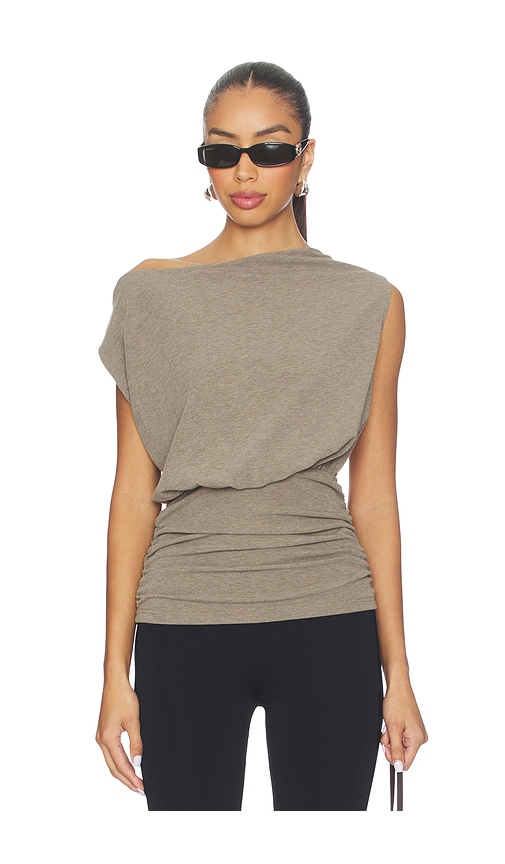 Superdown Cecilia Top In Gray