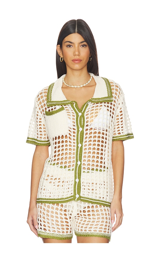 Superdown Bronwin Top In Green