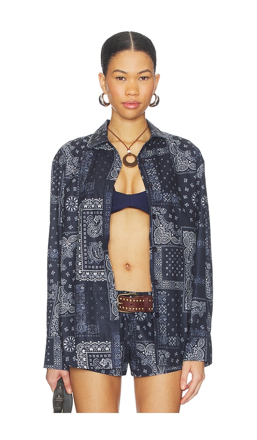 Pridget Oversized Button Down