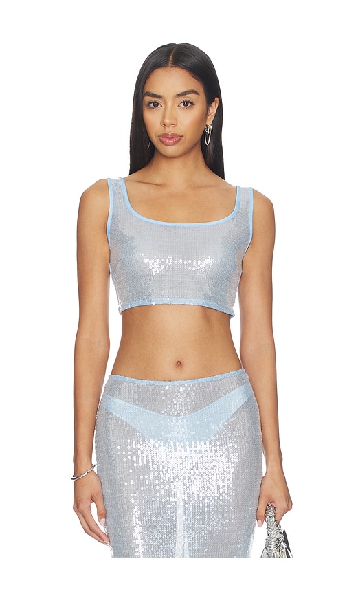 superdown Melie Sequin Top