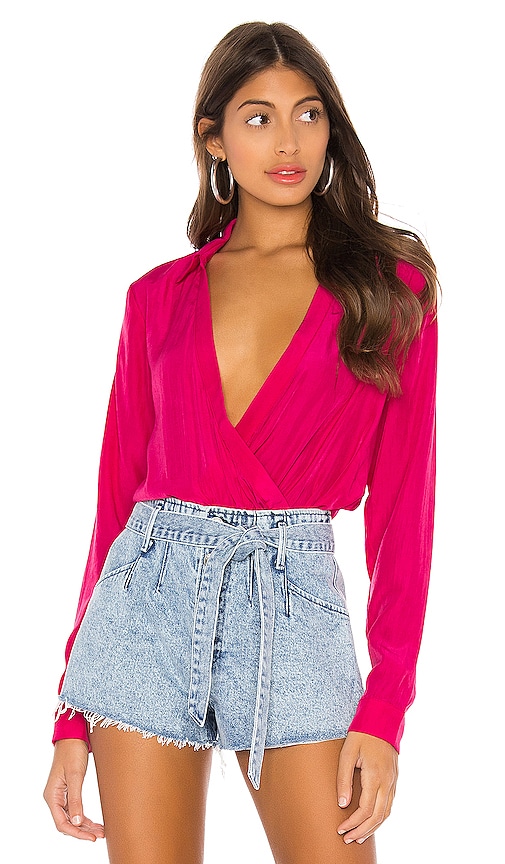 Presely Surplice Bodysuit