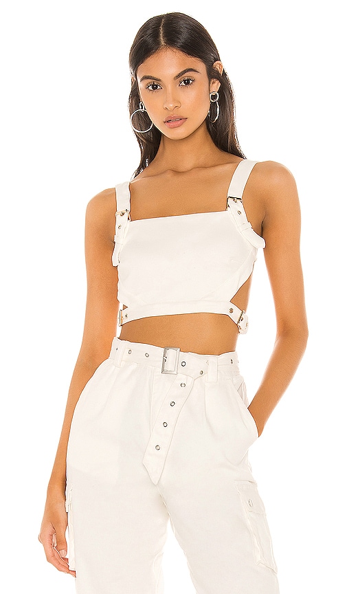 buckle crop top