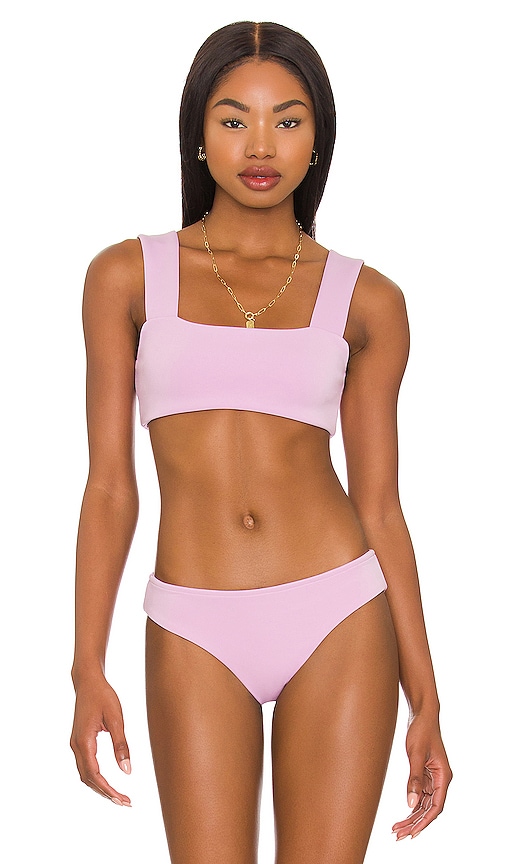 Superdown Ashley Bikini Top In Pink
